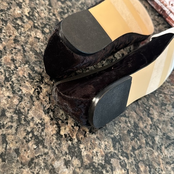 Unionbay Black Velour ballet shoes NIB 8.5 - Picture 7 of 8